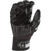 imageadidas Mens Freak MAX 20 Padded Lineman Football GlovesMax 20 Black