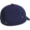 imageadidas Mens Gameday Stretch Fit Baseball CapDark BlueOnix Grey40