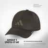 imageadidas Mens Gameday Stretch Fit Baseball CapShadow Olive GreenOlive Strata Green40