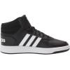 imageadidas Mens Hoops 20 Mid Basketball Shoe BlackWhiteWhite 10