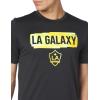imageadidas Mens La Galaxy MLS Short Sleeve TShirtBlack La Galaxy