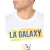 imageadidas Mens La Galaxy MLS Short Sleeve TShirtWhite La Galaxy