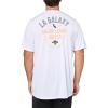 imageadidas Mens La Galaxy MLS Short Sleeve TShirtWhite Small Logo