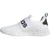 imageadidas Mens Lite Racer Adapt 40 Running ShoeCore WhiteWhiteBlack