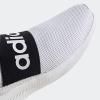 imageadidas Mens Lite Racer Adapt 40 Running ShoeWhiteWhiteBlack