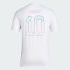 imageadidas Mens Messi Generic Short Sleeve TShirtWhite