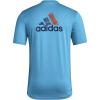 imageadidas Mens New York City Fc MLS Short Sleeve TShirtBahia Blue