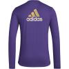 imageadidas Mens Orlando City Soccer Club MLS Long Sleeve TShirtRegal Purple