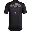 imageadidas Mens Orlando City Soccer Club MLS Short Sleeve TShirtBlack