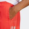 imageadidas Mens Own The Run ShortsBright RedReflective Silver