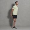 imageadidas Mens Own The Run TeeAlmost LimeReflective Silver