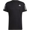 imageadidas Mens Own The Run TeeBlack  Reflective Silver