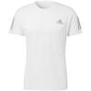 imageadidas Mens Own The Run TeeCore WhiteReflective Silver