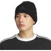 imageadidas Mens Postseason Fold BeanieBlackBlackCarbon Grey