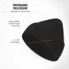 imageadidas Mens Postseason Fold BeanieBlackBlackCarbon Grey