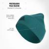imageadidas Mens Postseason Fold BeanieLegacy Teal GreenBlack