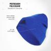 imageadidas Mens Postseason Fold BeanieTeam Royal BlueBlack