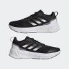 imageadidas Mens Questar Running ShoeBlackWhiteGrey