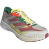 imageadidas Mens Questar Running ShoeWonder RedBeam YellowBold Green Hq1069