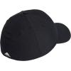 imageadidas Mens Release 3 Structured Stretch Fit CapBlackWhiteGrey