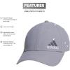 imageadidas Mens Release 3 Structured Stretch Fit CapGreyWhitePreloved Ink Blue
