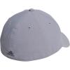imageadidas Mens Release 3 Structured Stretch Fit CapGreyWhitePreloved Ink Blue