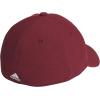 imageadidas Mens Release 3 Structured Stretch Fit CapShadow RedBlackWhite