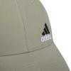 imageadidas Mens Release 3 Structured Stretch Fit CapSilver Pebble GreyBlackWhite