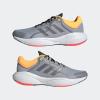 imageadidas Mens Response Running ShoeHalo SilverIron MetallicFlash Orange