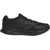 imageadidas Mens Run Falcon 5 SneakerBlackBlackWhite