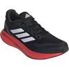 imageadidas Mens Run Falcon 5 SneakerBlackWhiteBright Red