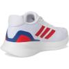 imageadidas Mens Run Falcon 5 SneakerWhiteSemi Lucid RedBlack