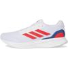 imageadidas Mens Run Falcon 5 SneakerWhiteSemi Lucid RedBlack