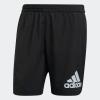 imageadidas Mens Run It 7quot ShortsBlack Logo