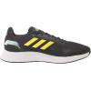 imageadidas Mens Runfalcon 20 Running ShoeCarbonBeam YellowWhite
