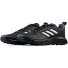 imageadidas Mens Running ShoesCore Black Silver Met Grey Six