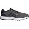 imageadidas Mens S2G Spikeless Golf ShoesGrey FourCore BlackScarlet