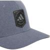 imageadidas Mens Scorecard High Crown Low Curve Brim Snapback Adjustable Fit Course Style HatDark BlueBlackGrey