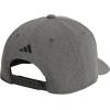 imageadidas Mens Scorecard High Crown Low Curve Brim Snapback Adjustable Fit Course Style HatGrey FourBlackOnix Grey