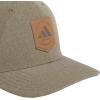 imageadidas Mens Scorecard High Crown Low Curve Brim Snapback Adjustable Fit Course Style HatOlive StrataGrey StrataGrey