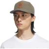 imageadidas Mens Scorecard High Crown Low Curve Brim Snapback Adjustable Fit Course Style HatOlive StrataGrey StrataGrey