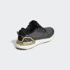 imageadidas Mens Solarthon Spikeless Golf ShoeCore BlackPurpleSolar Gold