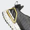 imageadidas Mens Solarthon Spikeless Golf ShoeCore BlackPurpleSolar Gold