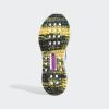 imageadidas Mens Solarthon Spikeless Golf ShoeCore BlackPurpleSolar Gold