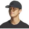 imageadidas Mens Sport 5Panel High Crown Structured Snapback Adjustable Fit CapBlackGrey