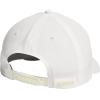 imageadidas Mens Sport 5Panel High Crown Structured Snapback Adjustable Fit CapOff WhitePutty GreyGrey
