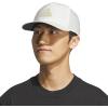 imageadidas Mens Sport 5Panel High Crown Structured Snapback Adjustable Fit CapOff WhitePutty GreyGrey
