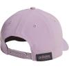 imageadidas Mens Sport 5Panel High Crown Structured Snapback Adjustable Fit CapPreloved Fig PurpleBlackGrey