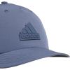 imageadidas Mens Sport 5Panel High Crown Structured Snapback Adjustable Fit CapPreloved Ink BlueGrey
