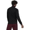 imageadidas Mens Standard Aeroready Sereno Cut 3Stripes Slim Track TopBlackGrey Six